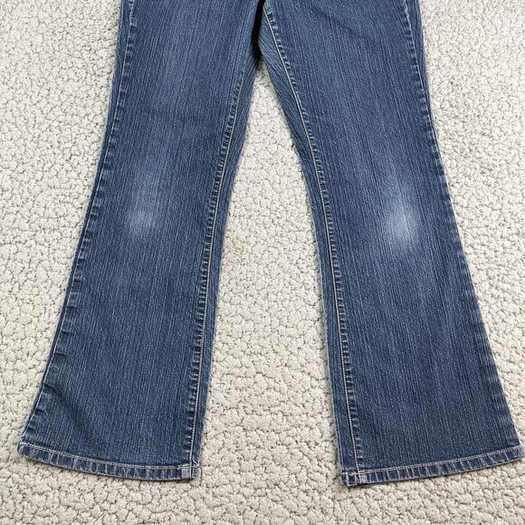 Calvin Klein Jeans Womens 12 Flare VIntage Blue Denim Hippie - Picture 4 of 11